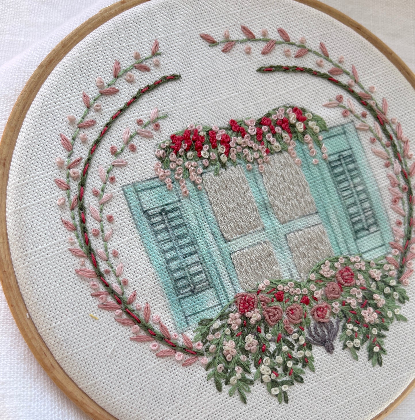 The French Window Embroidery Kit