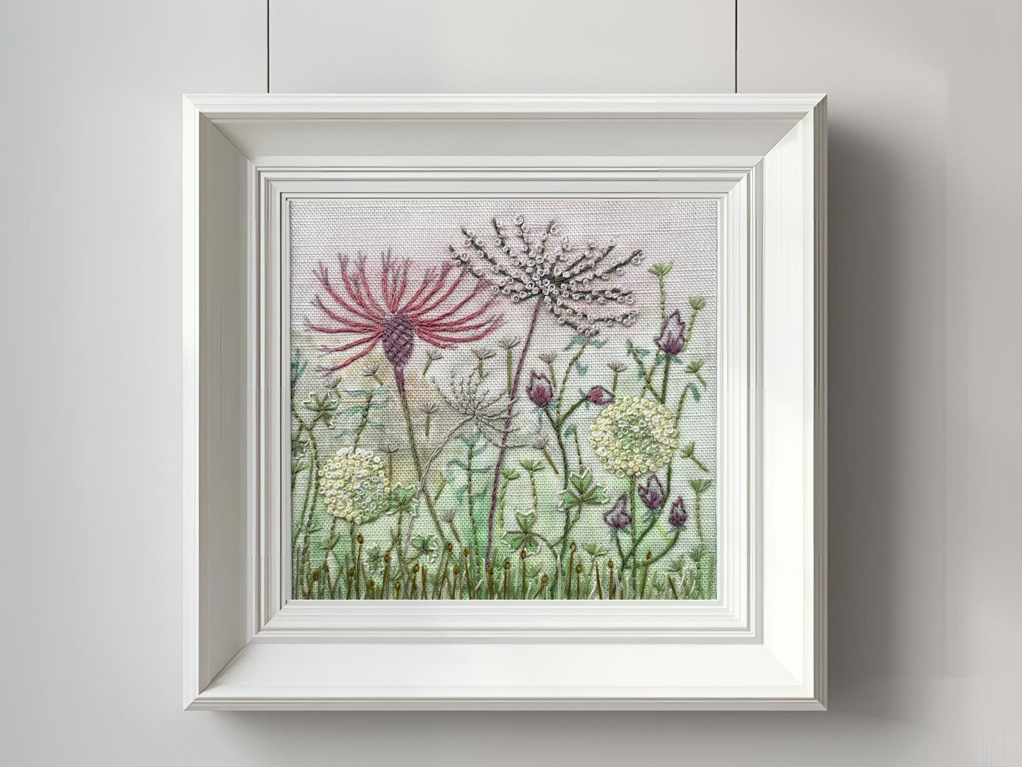 Alliums & Seed Heads Pre Printed Panel