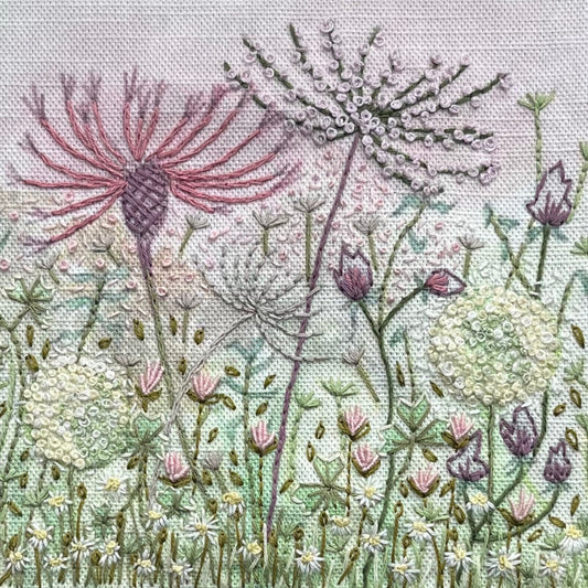 Alliums & Seed Heads Pre Printed Panel