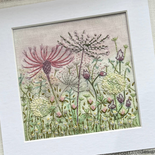Alliums & Seedheads Botanical Embroidery Kit – Beginner to Intermediate