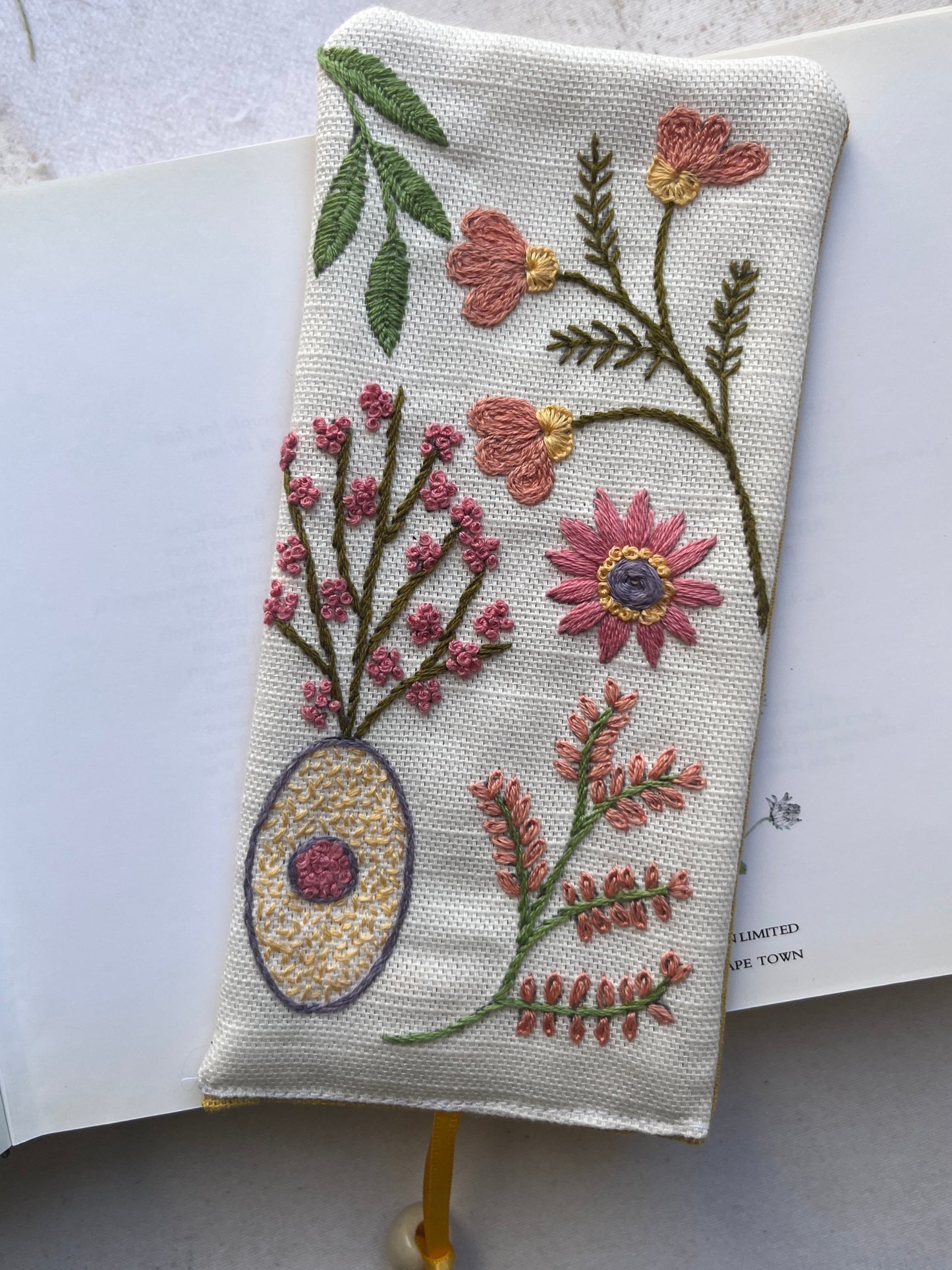 Blossom & Vase Book Mark Kit