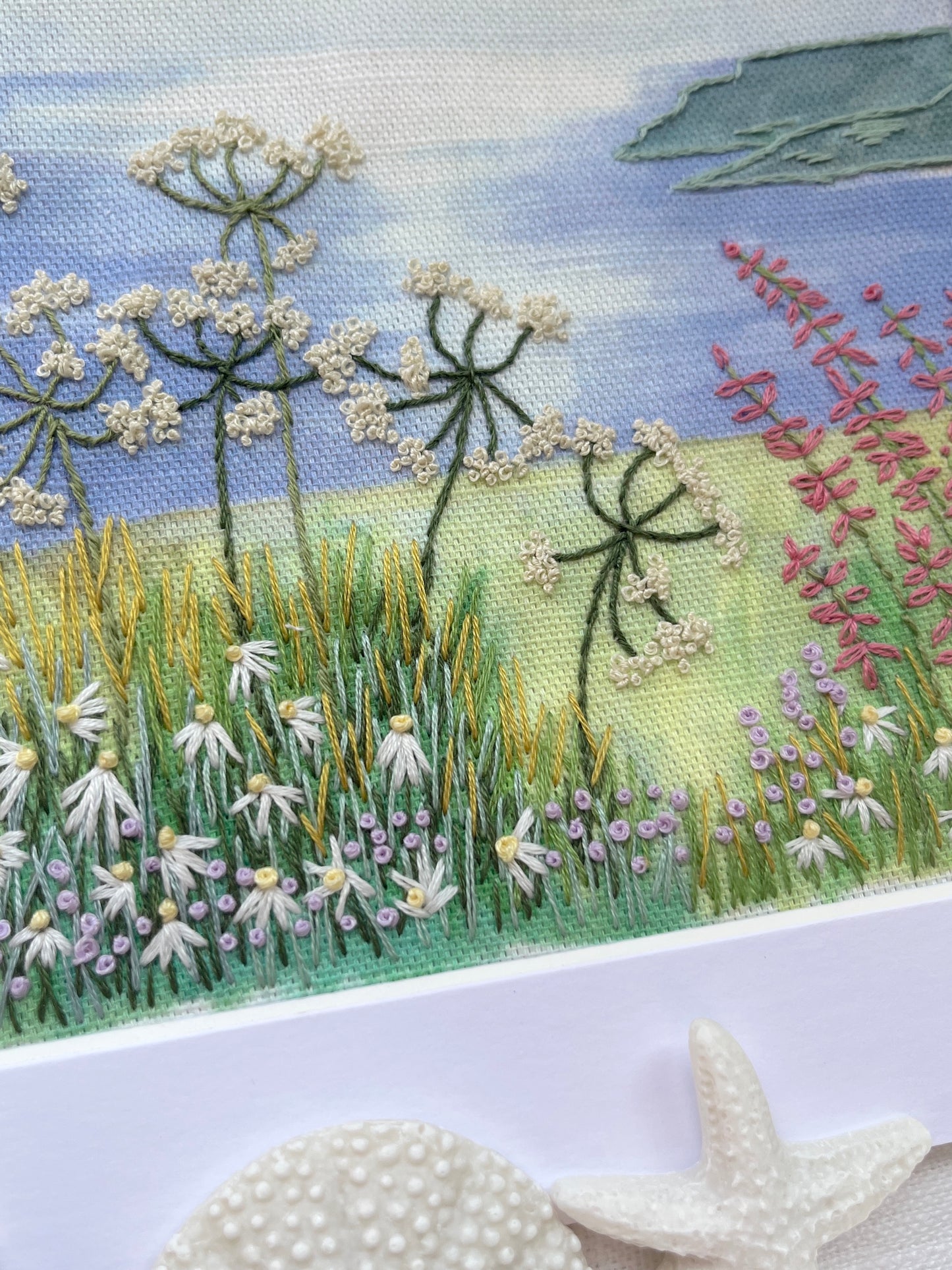 Sea View Embroidery Kit