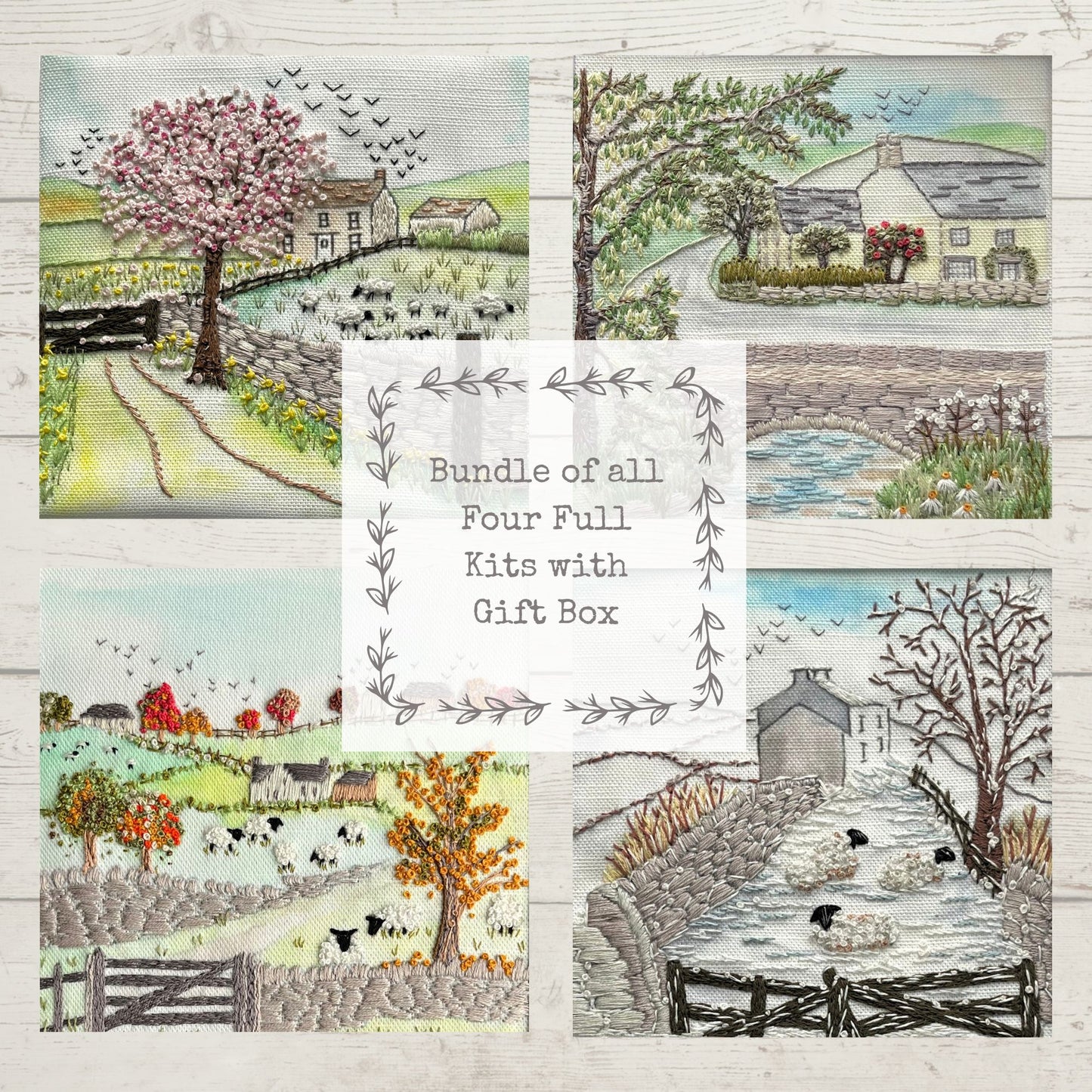Yorkshire Dales Seasons Collection Full Kits in Keepsake Box