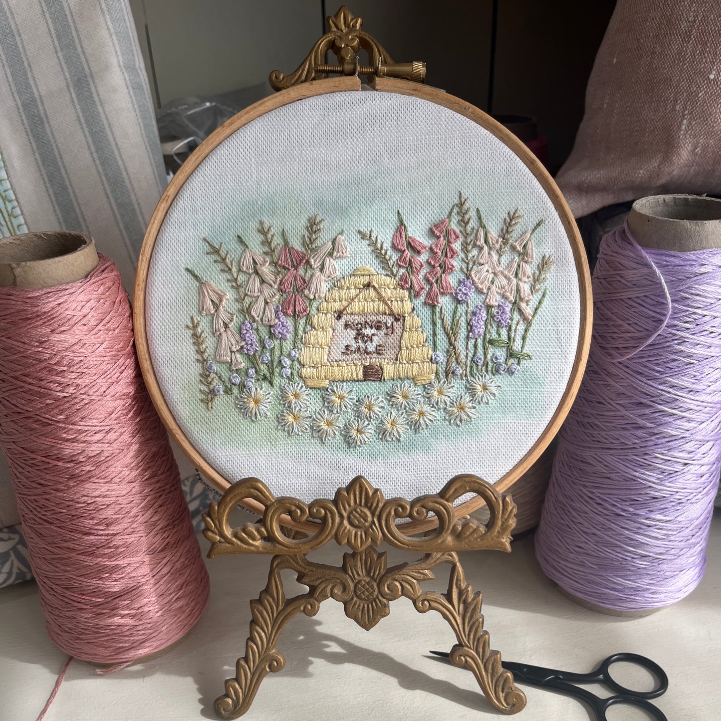 Honey for Sale Embroidery Kit