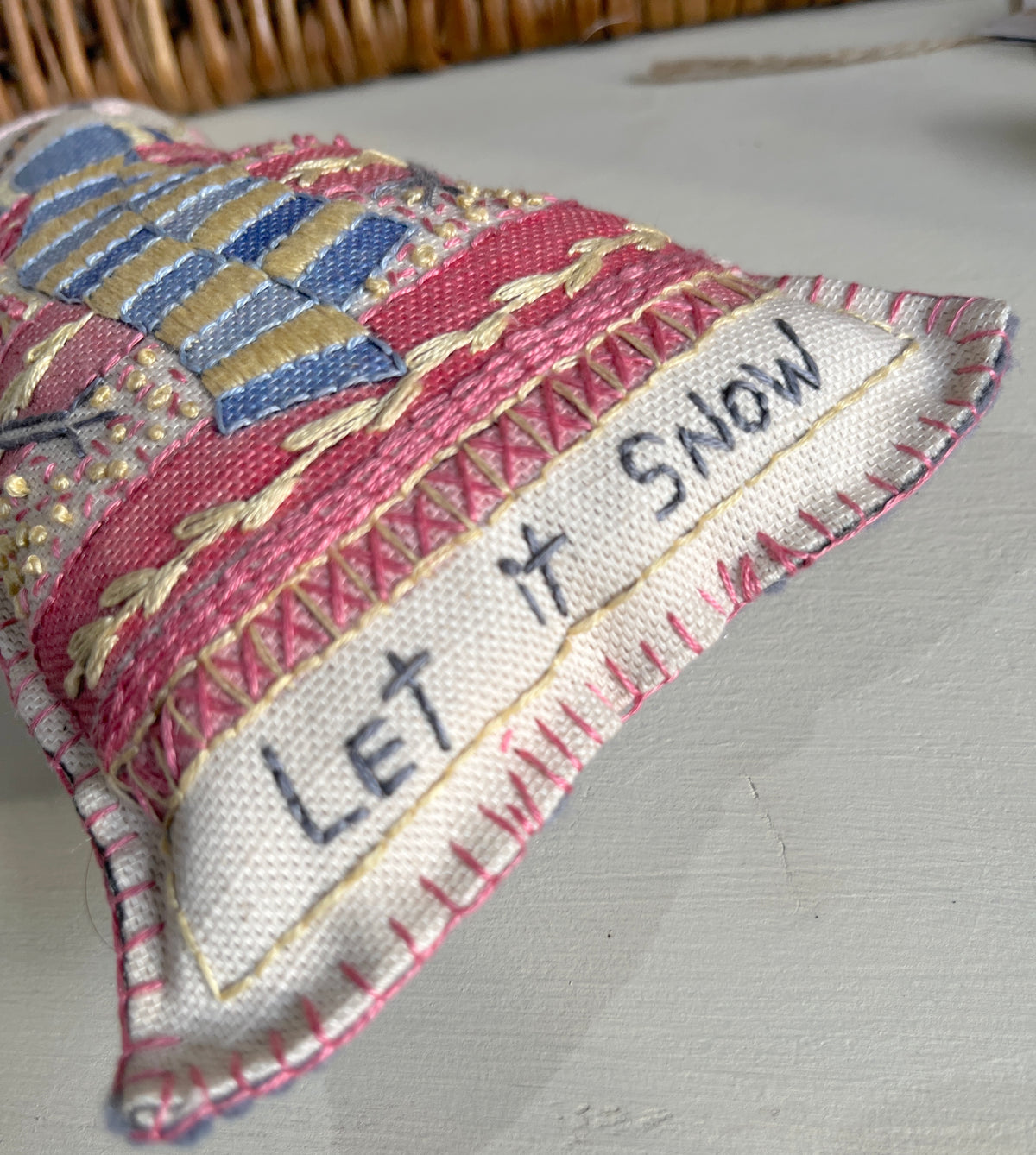 Mrs Snowberry Stuffie Embroidery Kit