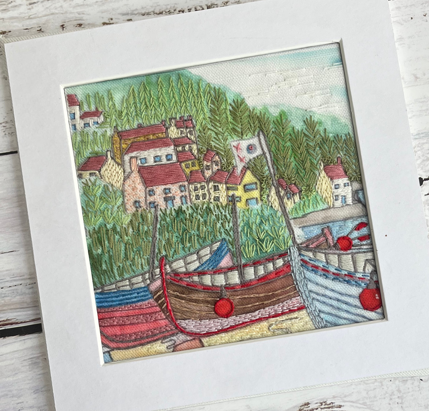 Runswick Bay Fabric panel