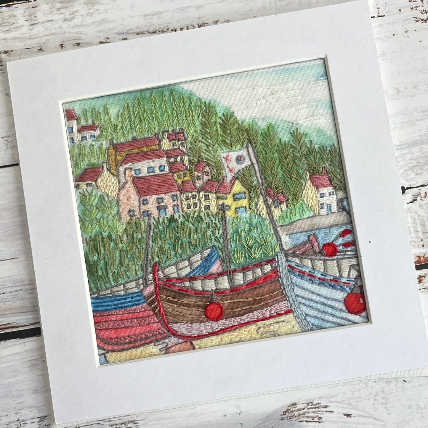 Runswick Bay Fabric panel