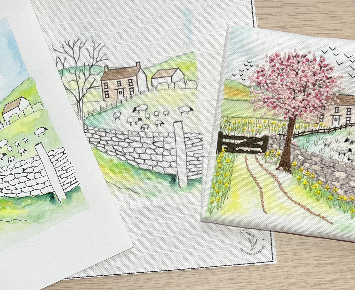 Spring in the Yorkshire Dales Pre Printed Panel