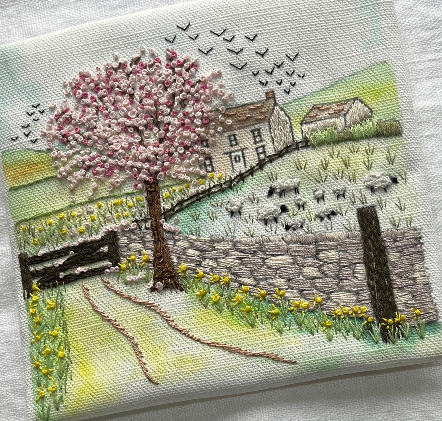 Spring in the Yorkshire Dales Pre Printed Panel