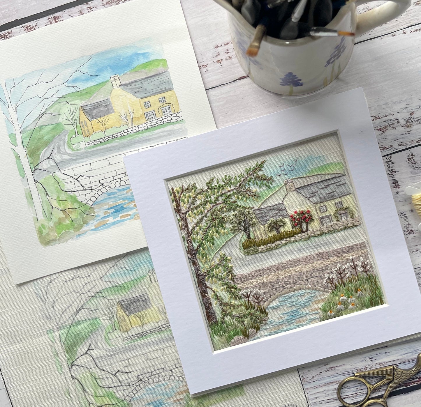 Yorkshire Dales in Summer Embroidery Kit