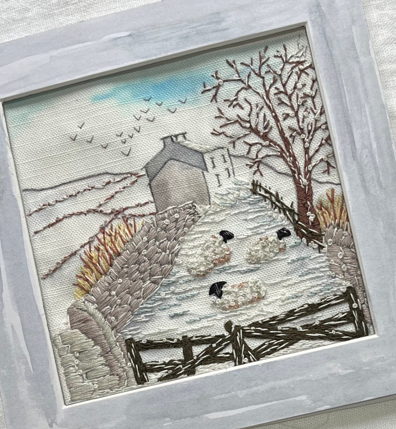 Winter In the Yorkshire Dales Pre Printed Panel
