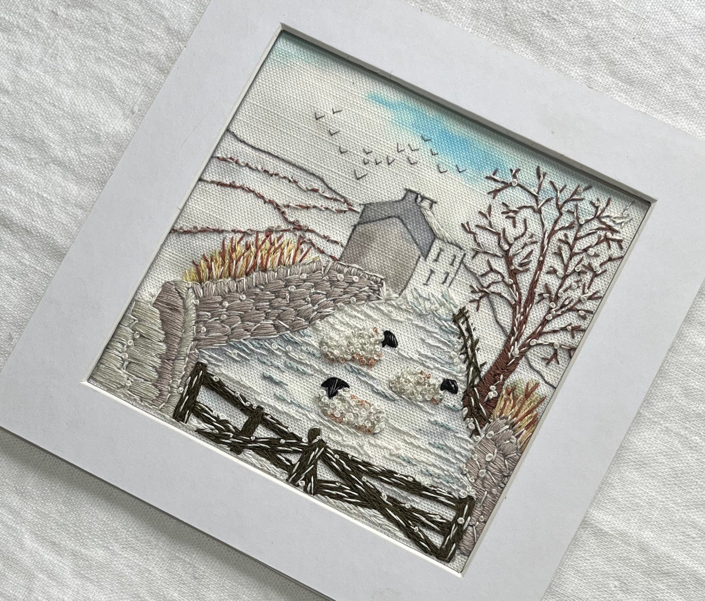 Yorkshire Dales in Winter Full Embroidery Kit
